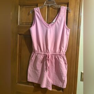 Women’s Jane & Delancey pink romper. Vintage style, never worn.
